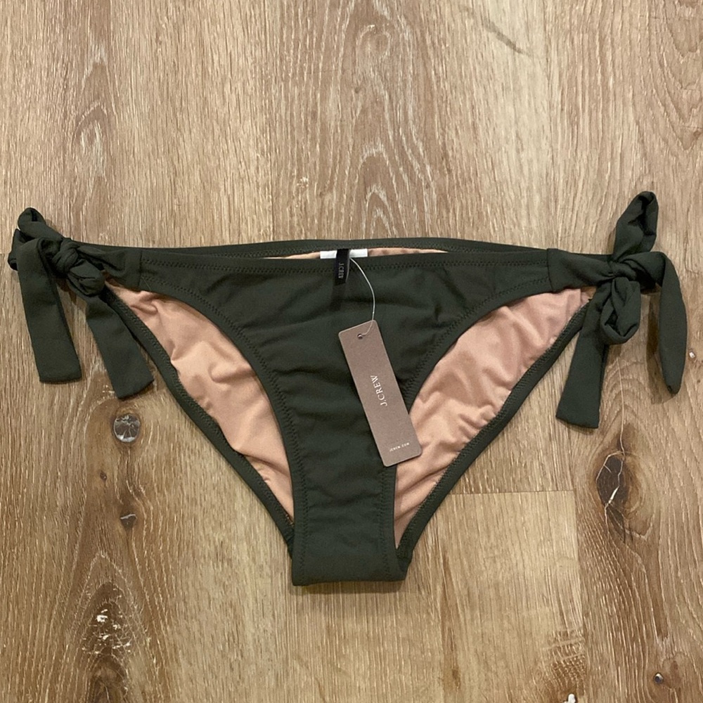 J. Crew side-tie bikini bottom | size M